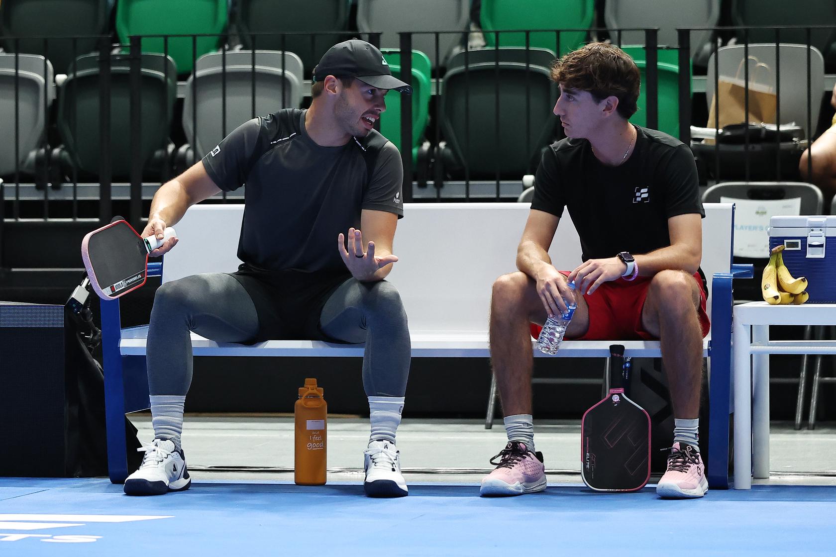 Players on the bench at Hong Kong Slam